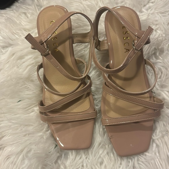 CESSCA WEDGE SANDAL SIZE 9 NEW NEVER WORN - Picture 1 of 4